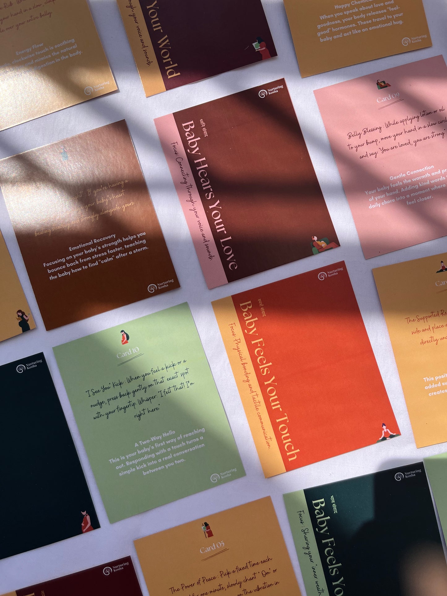 Garbha Samvaad Cards — Prenatal Bonding Deck