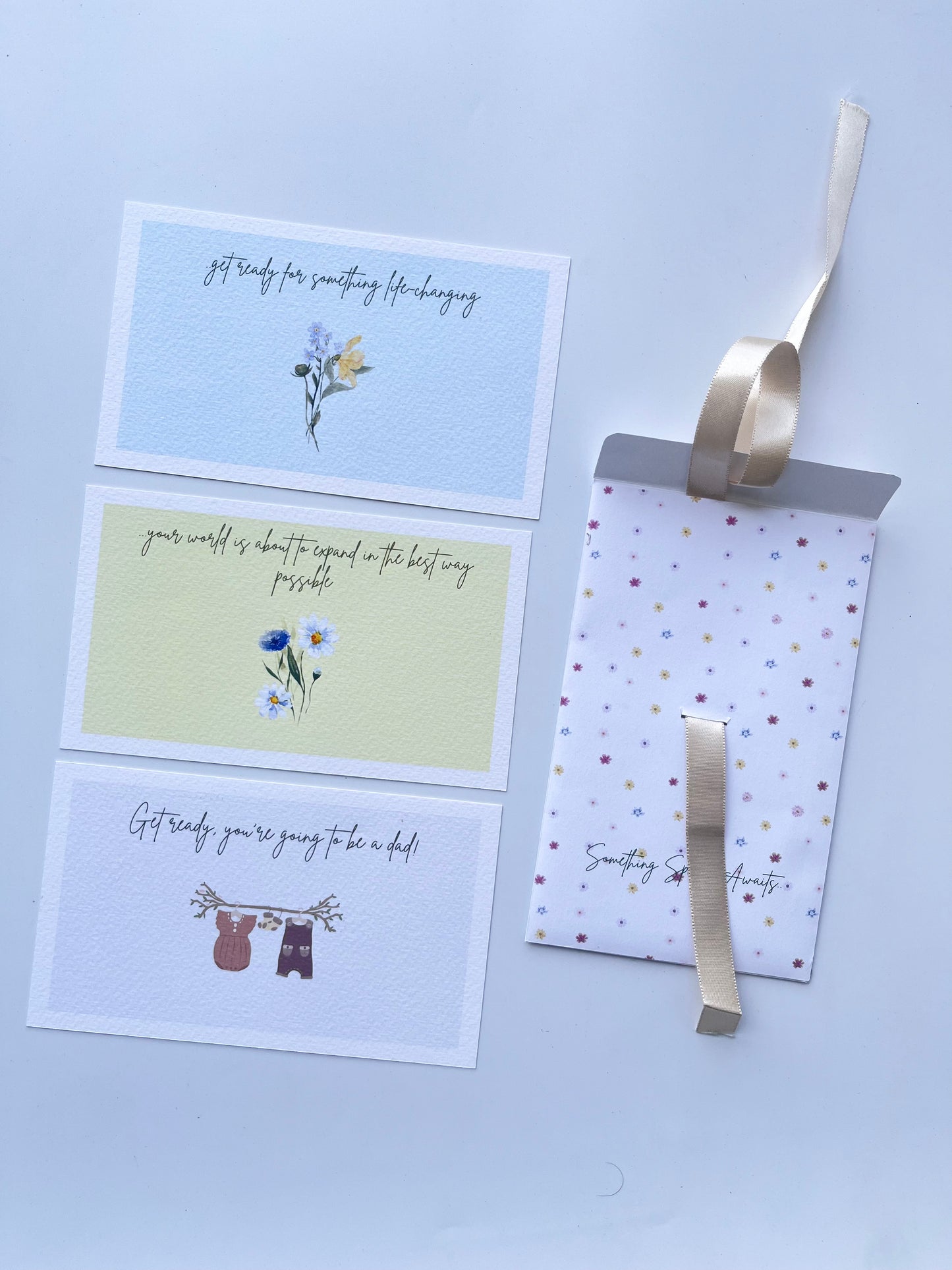 Pregnancy Announcement Card for Dad-to-be