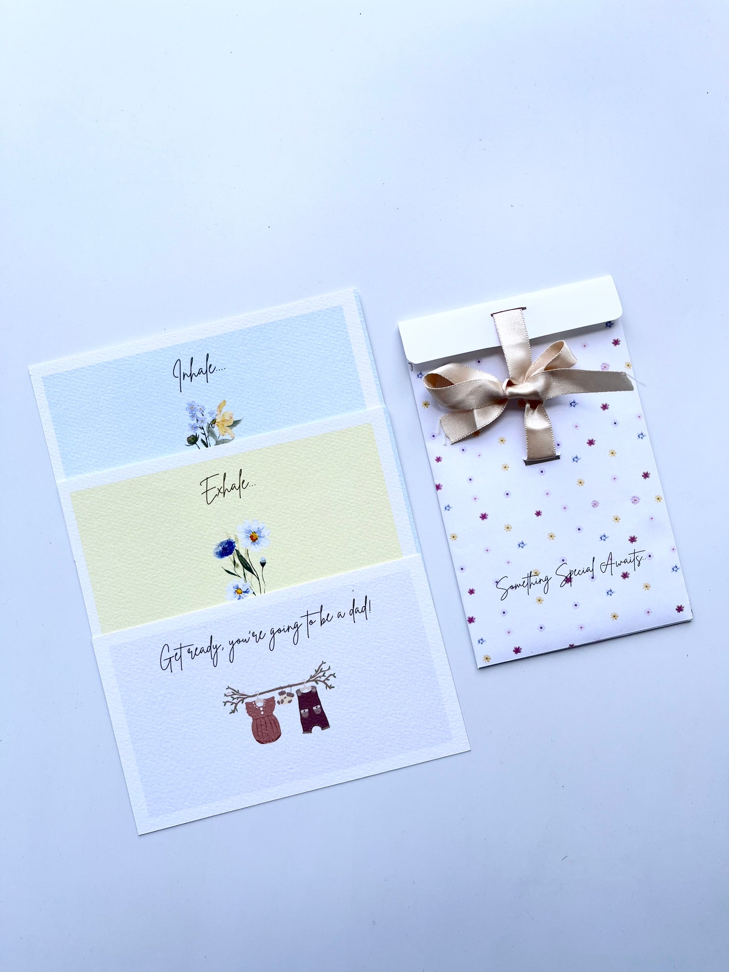 Pregnancy Announcement Card for Dad-to-be