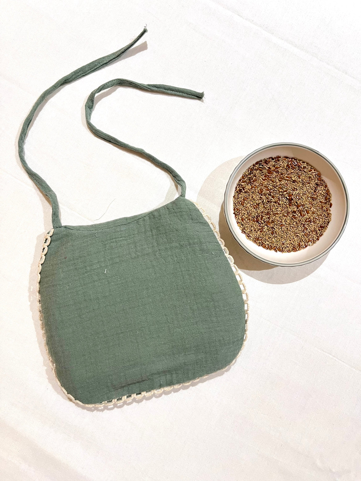 Ajwain Bib for Baby Cold and Colic Relief