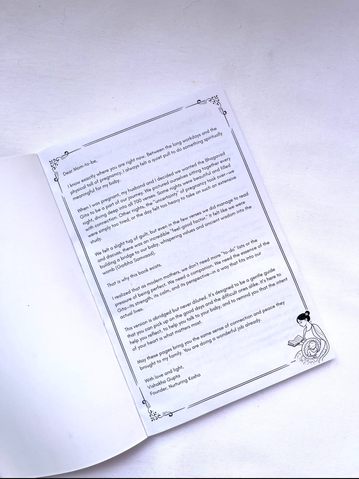 Nurturing Kosha Bhagavad Gita For Pregnancy