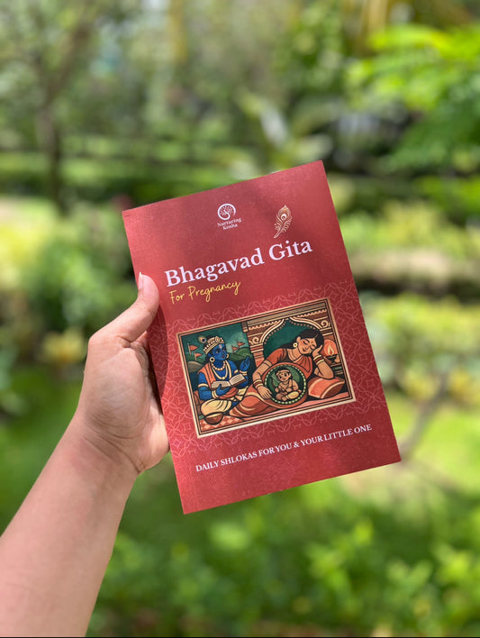 Best Pregnancy Gift for Your Wife: Why the Bhagavad Gita Beats Flowers and Chocolates