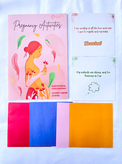 Nurturing Kosha Pregnancy Activity Books - Set of 2 [Bestseller]