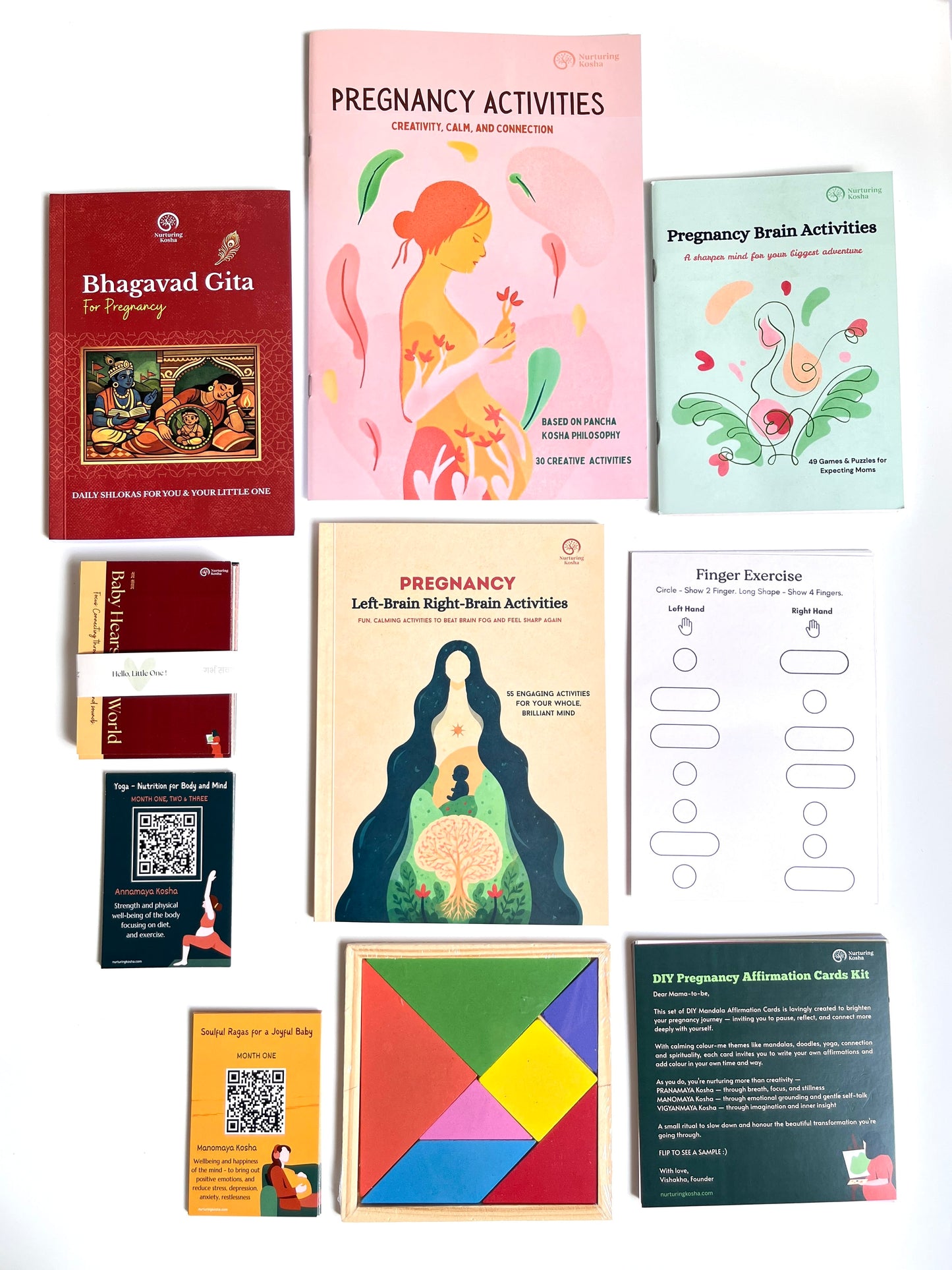 Nurturing Kosha Bundle Pregnancy Garbha Sanskar Combo Plus