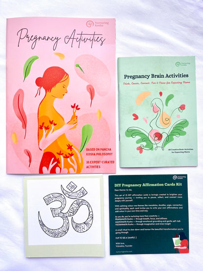Nurturing Kosha Pregnancy Wellness Kit - Set of 3