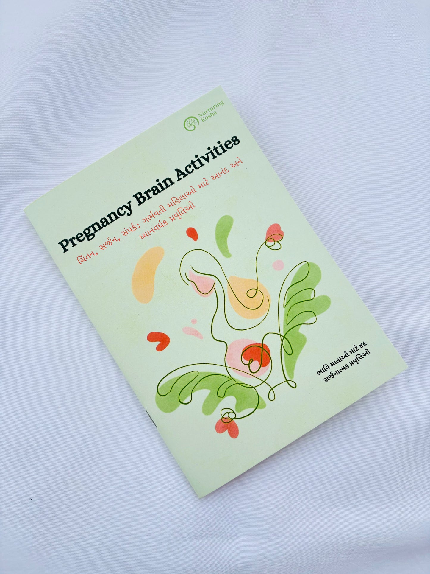 Pregnancy Brain Activity Book - GUJARATI (Limited Edition)