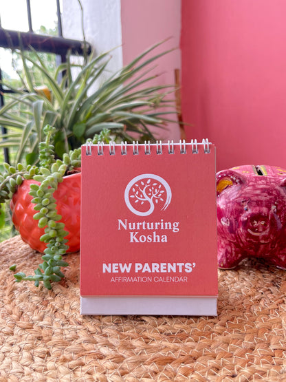 My Store 4.5 x 3 inches Affirmation Calendar for New Parents