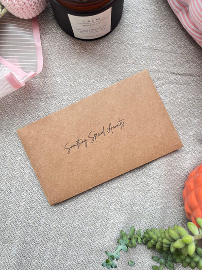 Nurturing Kosha Pregnancy Announcement Card for Nana-to-be and Nani-to-be